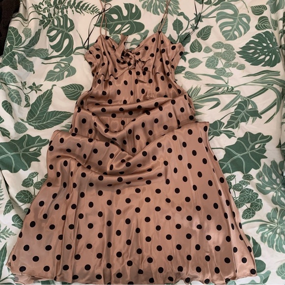 Polka dot Zara Silk dress - Picture 2 of 7